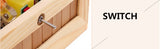 Boring Wooden Box Useless Machine Little Tiger Reaches For Gadgets Gifts Children'S Toys